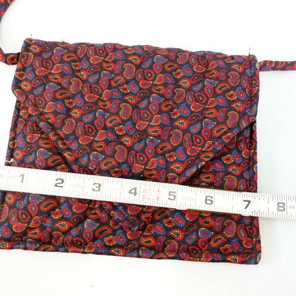 Chelsea Bag Womens Leather Crossbody Sling Clutch Envelope Purse Floral Boho - Picture 5 of 11